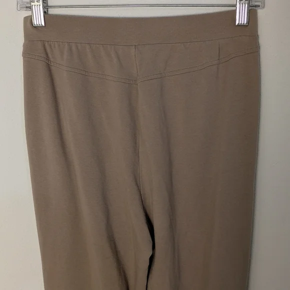 Alo Yoga Ruched Soft Sculpt Pants Taupe Beige Scrunched Wide Leg Buttery Size XS - Picture 10 of 15